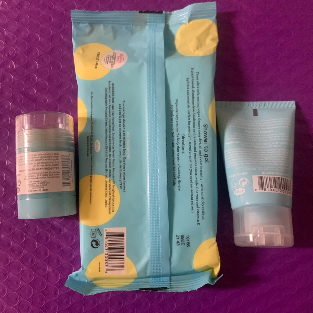 Bliss skin care BUNDLE - Picture 2 of 2